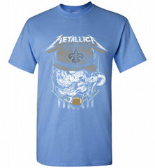 Metallica Skull Snake New Orleans Saints Shirt - zezetee Metallica Skull Snake New Orleans Saints Shirt - zezetee