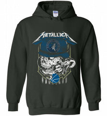 Metallica Skull Snake MinnesotaTimberwolves Hoodie - zezetee Metallica Skull Snake MinnesotaTimberwolves Hoodie - zezetee