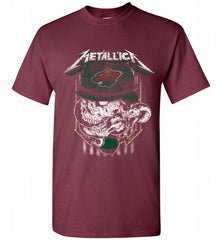 Metallica Skull Snake Minnesota Wild Shirt - zezetee Metallica Skull Snake Minnesota Wild Shirt - zezetee