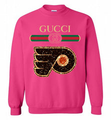 Gucci Philadelphia Flyers Logo Crewneck Sweatshirt - zezetee Gucci Philadelphia Flyers Logo Crewneck Sweatshirt - zezetee