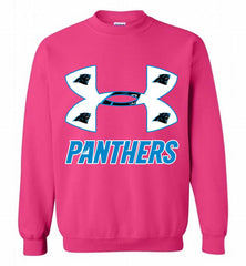 Under Armour Carolina Panthers Crewneck Sweatshirt - zezetee Under Armour Carolina Panthers Crewneck Sweatshirt - zezetee