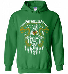 Metallica Snake Skull Chicago Blackhawks Logo Hoodie - zezetee Metallica Snake Skull Chicago Blackhawks Logo Hoodie - zezetee