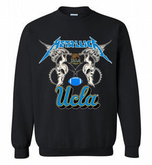 Metallica UCLA Bruins Logo Crewneck Sweatshirt - zezetee Metallica UCLA Bruins Logo Crewneck Sweatshirt - zezetee