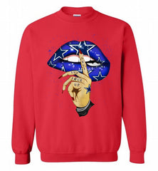 Dallas Cowboys Lip Shut The Fuck Up Crewneck Sweatshirt - zezetee Dallas Cowboys Lip Shut The Fuck Up Crewneck Sweatshirt - zezetee