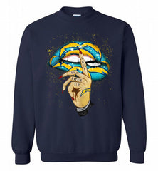 NFL Chargers Lip Shut The Fuck Up Crewneck Sweatshirt - zezetee NFL Chargers Lip Shut The Fuck Up Crewneck Sweatshirt - zezetee