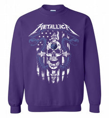 Metallica Snake Skull Memphis Grizzlies Logo Crewneck Sweatshirt - zezetee Metallica Snake Skull Memphis Grizzlies Logo Crewneck Sweatshirt - zezetee