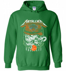 Metallica Skull Snake New York Knicks Hoodie - zezetee Metallica Skull Snake New York Knicks Hoodie - zezetee