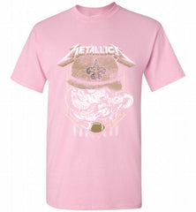 Metallica Skull Snake New Orleans Saints Shirt - zezetee Metallica Skull Snake New Orleans Saints Shirt - zezetee