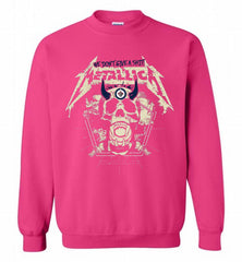 Metallica We Don't Give A Shit Winnipeg Jets Crewneck Sweatshirt - zezetee Metallica We Don't Give A Shit Winnipeg Jets Crewneck Sweatshirt - zezetee