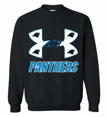 Under Armour Carolina Panthers Crewneck Sweatshirt - zezetee Under Armour Carolina Panthers Crewneck Sweatshirt - zezetee