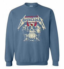 Metallica We Don't Give A Shit Arizona Cardinals Crewneck Sweatshirt - zezetee Metallica We Don't Give A Shit Arizona Cardinals Crewneck Sweatshirt - zezetee