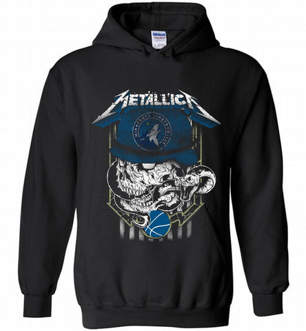 Metallica Skull Snake MinnesotaTimberwolves Hoodie - zezetee Metallica Skull Snake MinnesotaTimberwolves Hoodie - zezetee