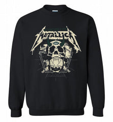 Metallica We Don't Give A Shit New York Jets Crewneck Sweatshirt - zezetee Metallica We Don't Give A Shit New York Jets Crewneck Sweatshirt - zezetee
