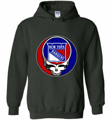 NHL TEAM NEW YORK RANGERS X GRATEFUL DEAD LOGO BAND Hoodie - zezetee NHL TEAM NEW YORK RANGERS X GRATEFUL DEAD LOGO BAND Hoodie - zezetee