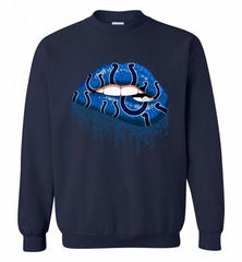 Lip Indianapolis Colts Football Crewneck Sweatshirt - zezetee Lip Indianapolis Colts Football Crewneck Sweatshirt - zezetee