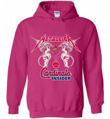 Metallica St Louis Cardinals Logo Hoodie - zezetee Metallica St Louis Cardinals Logo Hoodie - zezetee
