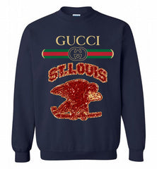 Gucci St Louis Eagles Logo Crewneck Sweatshirt - zezetee Gucci St Louis Eagles Logo Crewneck Sweatshirt - zezetee
