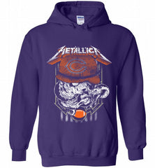 Metallica Skull Snake Chicago Bears Hoodie - zezetee Metallica Skull Snake Chicago Bears Hoodie - zezetee