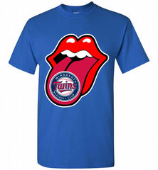 Minnesota Twins  x The Rolling Stones Logo Shirt - zezetee Minnesota Twins  x The Rolling Stones Logo Shirt - zezetee