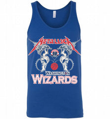 Metallica Washington Wizards Logo Tank - zezetee