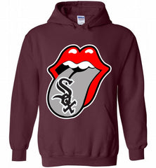 Chicago White Sox  x The Rolling Stones Logo Hoodie - zezetee