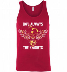 OWL ALWAYS LOVE THE VEGAS GOLDEN THE KNIGHTS Tank - zezetee