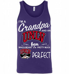 I'M A Grandpa And An UNLV Runnin' Rebels Fan Tank - zezetee