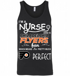 I'M A Nurse And A Philadelphia Flyers Fans Gift Tank