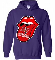 Tampa Bay Buccaneers  x The Rolling Stones Logo Hoodie - zezetee