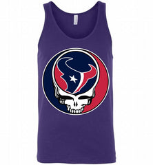 Houston Texans Grateful Dead Logo Band Tank - zezetee