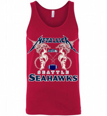 Metallica Seattle SeahawksLogo Tank - zezetee