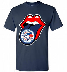 Toronto Blue Jays  x The Rolling Stones Logo Shirt - zezetee