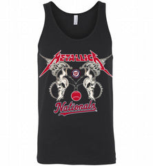 Metallica Washington Nationals Logo Tank - zezetee