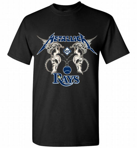 Metallica Tampa Bay Rays Logo Shirt - zezetee