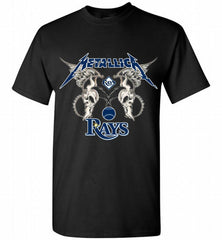Metallica Tampa Bay Rays Logo Shirt - zezetee