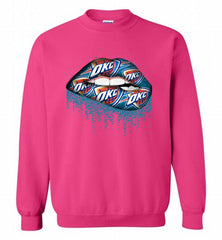 Lip Oklahoma City Thunder Crewneck Sweatshirt - zezetee