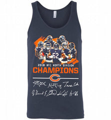 CHICAGO BEARS 2018 NFC NORTH DIVISION CHAMPIONS Tank - zezetee