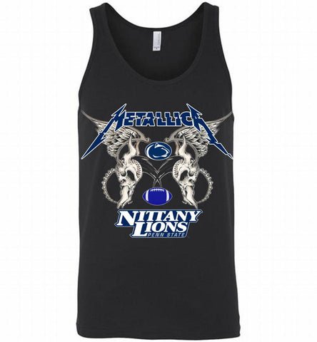 Metallica Penn State Nittany Lions Logo Tank - zezetee