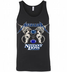 Metallica Penn State Nittany Lions Logo Tank - zezetee