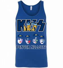 Kiss Denver Nuggets Logo Tank - zezetee