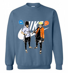 ADIDAS NIKE NARUTO Crewneck Sweatshirt - zezetee