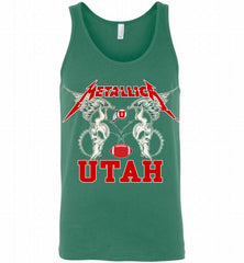 Metallica Utah Utes Logo Tank - zezetee