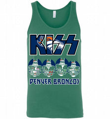 Kiss Denver Broncos Logo Tank - zezetee