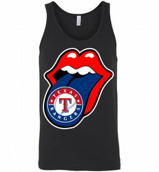 Texas Rangers  x The Rolling Stones Logo Tank
