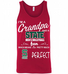 I'M A Grandpa And A Michigan State Spartans Fan= (2) Tank - zezetee