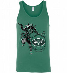 Deadpool Assassin New York Jets Fan Tank - zezetee