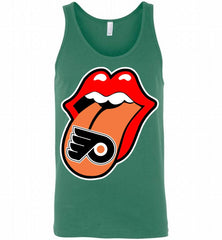 Philadelphia Flyers  x The Rolling Stones Logo Tank - zezetee
