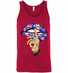 MLB Philadelphia Phillies Lip Shut The Fuck Up Tank - zezetee