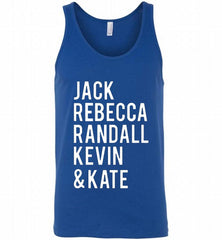 JACK REBECCA RANDALL KEVIN AND KATE Tank - zezetee