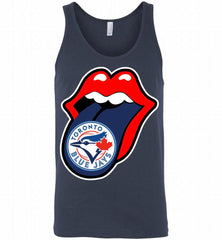 Toronto Blue Jays  x The Rolling Stones Logo Tank - zezetee
